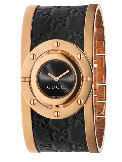 rose gold gucci watch women|Gucci gold bracelet watch.